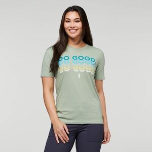 cotopaxi Sage Green "Do Good" Short-Sleeve Graphic Tee